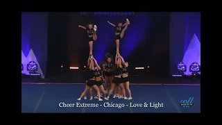 Cheer Extreme - Chicago - Love & Light @ The Summit 4/29