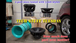 How much does port area matter? - Tech Stuff Tuesday