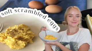 How to Make Perfect Soft Scrambled Eggs