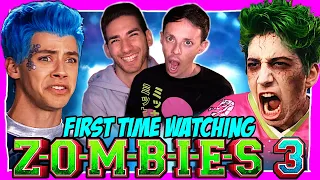 We are *HYPED* to watch ZOMBIES 3! Disney Z-O-M-B-I-E-S 3 First Time REACTION!!