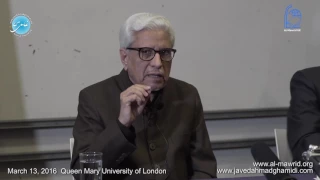 Questions and Answers Session (Queen Mary University of London)  | Javed Ahmed Ghamidi