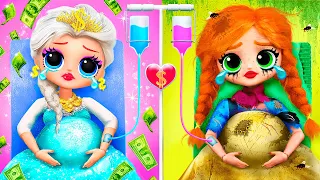 La Riche Elsa Et Anna La Fauchée Ont Des Bébés / 30 DIY LOL OMG