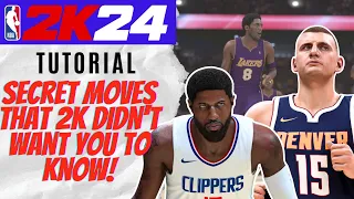 These SECRET MOVES in NBA 2K24 are GAME CHANGING!