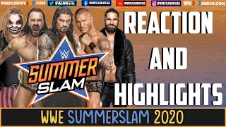 WWE SummerSlam 2020 HIGHLIGHTS & Reaction | Roman Reigns returns to WWE! | The Fiend vs Strowman