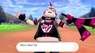 Pokemon Sword Walkthrough - Route 5 - Hop Rival Battle #3 / Team Yell Battle #2  - Part 6