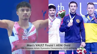 Artur Davtyan 🇦🇲🥇 Gold in Men's VAULT | 10th European Artistic Gymnastics Championship Antalya 🇬🇧🇺🇦