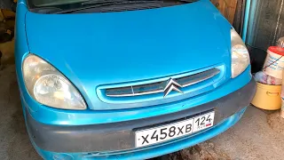 Citroen Xsara Picasso - Французский компактвэн в России. Замена сцепления, ремонт рулевой рейки