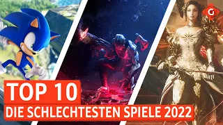 Die schlechtesten Spiele 2022 | TOP 10