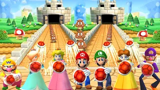 Mario Party The Top 100 - Lucky Battles - All Characters Fight