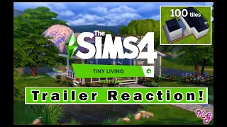 Sims 4 Tiny Living Trailer Reaction!