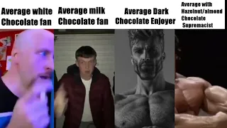 Average Chocolate fan vs enjoyer