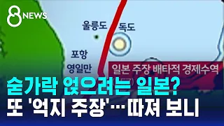 "지하자원에 국경 없다" 일본의 억지 주장…따져 보니 / SBS 8뉴스 / 사실은