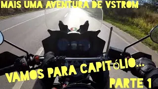 Rio de Janeiro até Capitólio/Minas Gerais de Vstrom 650 - passeio de moto - Parte 1