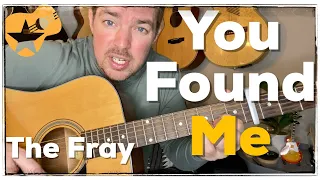 You Found Me | The Fray | Beginner Guitar Lesson