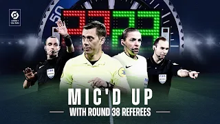 "Let The Game Live" | MIC'D UP With The Round 38 Referees 🎥