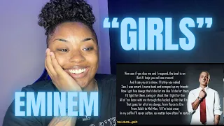 First Time Hearing "Girls" Eminem REACTION | HE CALLED THEM ALL OUT!