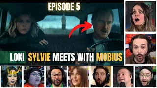 Mobius Rescues Sylvie | Loki Episode 5 Reaction Compilation and Commentary!