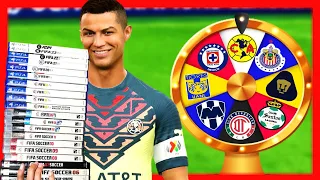 RESIMULE LA CARRERA DE CR7 pero EN LA LIGA MX