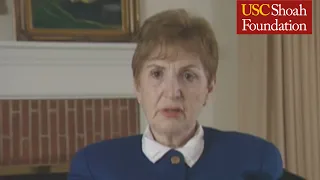 Jewish Survivor Elisabeth Mann Testimony | USC Shoah Foundation