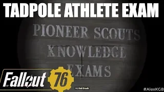 Fallout 76 - Tadpole: Athlete Badge Walkthrough