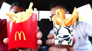 Taco Bell Nacho Fries VS Mcdonalds Fries