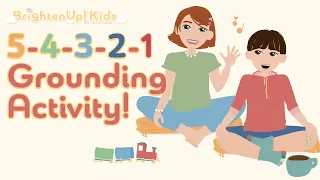 5-Minute Mindful Activity Using The 5-4-3-2-1 Grounding Technique For Kids