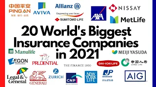 The 20 World's Biggest Insurance Companies in 2021