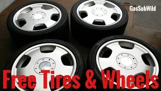 5 24 17 .. I got for free High Performance Tires & Lorinser Style Wheels : VEVO