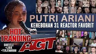 HOT TRANDING DUNIA❗💥 PUTRI ARIANI MELAJU KE FINAL AGT -  KOMPILASI REAKSI 31 REAKTOR