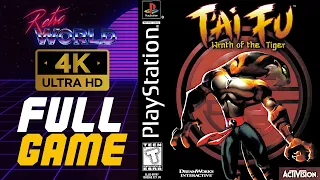 T'ai Fu: Wrath of the Tiger (PS1) | Playstation Longplay | No Commentary 4K