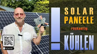 Solarpaneele rückseitig kühlen, um die Leistung zu steigern? Hier kommt der Praxistest!