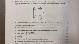 IB Math AI Topic 5 Review #7