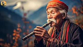 Stop Thinking Too Much | Tibetan Healing Flute | Eliminate Stress and Calm Your Mind