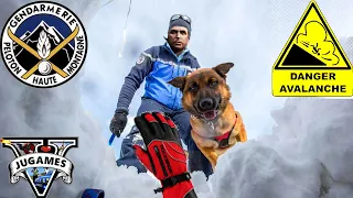 CHIEN GENDARMERIE RETROUVE UNE VICTIME SOUS LA NEIGE [GTA 5 LSPDFR]