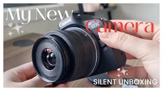 Camera Unboxing  (Silent) Canon R50 | 4K