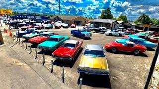 Classic American Muscle Car Lot NEW Inventory 8/22/22 Hotrods For Sale Dealer Rides Update