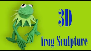 Frog doll sculpture DIY