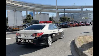 Japanes Police shut down Daikoku New Years Meet