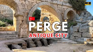 Don't leave Antalya until you visit this place! Ancient city of PERGE 🇹🇷 #turkey  #walkingtour