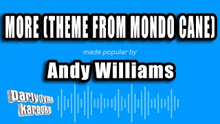 Andy Williams - More (Theme from Mondo Cane) (Karaoke Version)