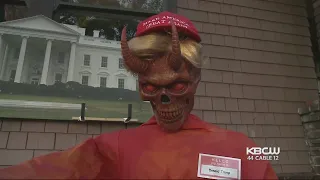 Alameda Man Takes Aim At Trump Administration With Politically Themed Haunted House