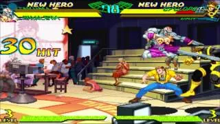 Marvel Super Heroes vs. Street Fighter - Dhalsim Mix-up (Combo by Toxy)