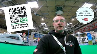 Caravan Camping & Motorhome show NEC 2023