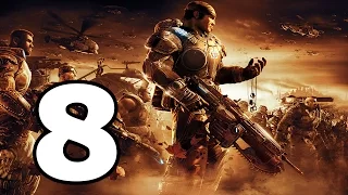 Gears Of War 2 Walkthrough Part 8 - No Commentary Playthrough (Xbox 360)