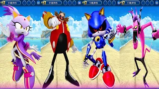 Sonic Dash - Blaze Vs Boss Battle Zazz Vs Metal Sonic Vs Boss Battle Eggman Who's Next ? Gameplay