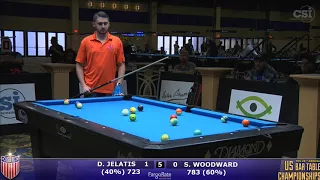 2017 US Bar Table Championships 8-Ball: Demi Jelatis vs Skyler Woodward