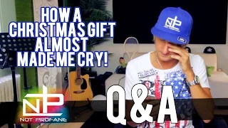 Q&A - Why A Christmas Gift Almost Made Me Cry  | + My Favorite Bands & Youtubers