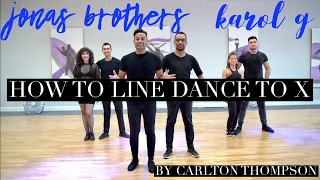 How To Line Dance To X Jonas Brothers (ft. Karol G)