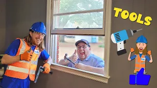 Tools for Kids | Handyman Hal Shares his Tools and Helps a Friend