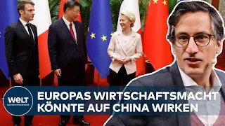 MACRON IN PEKING: Suche nach "größere Rolle" Chinas für Friedenslösung in Ukraine | WELT Thema